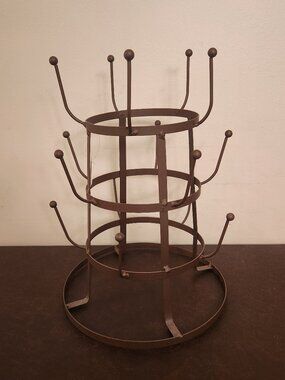 Metal Kitchen Storage Collection 3-Tier Mug Tree Stand